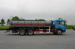 Liquid Tanker Truck Blue 6x4 15000L Chemical 15m3 For Fluorotoluene Transport