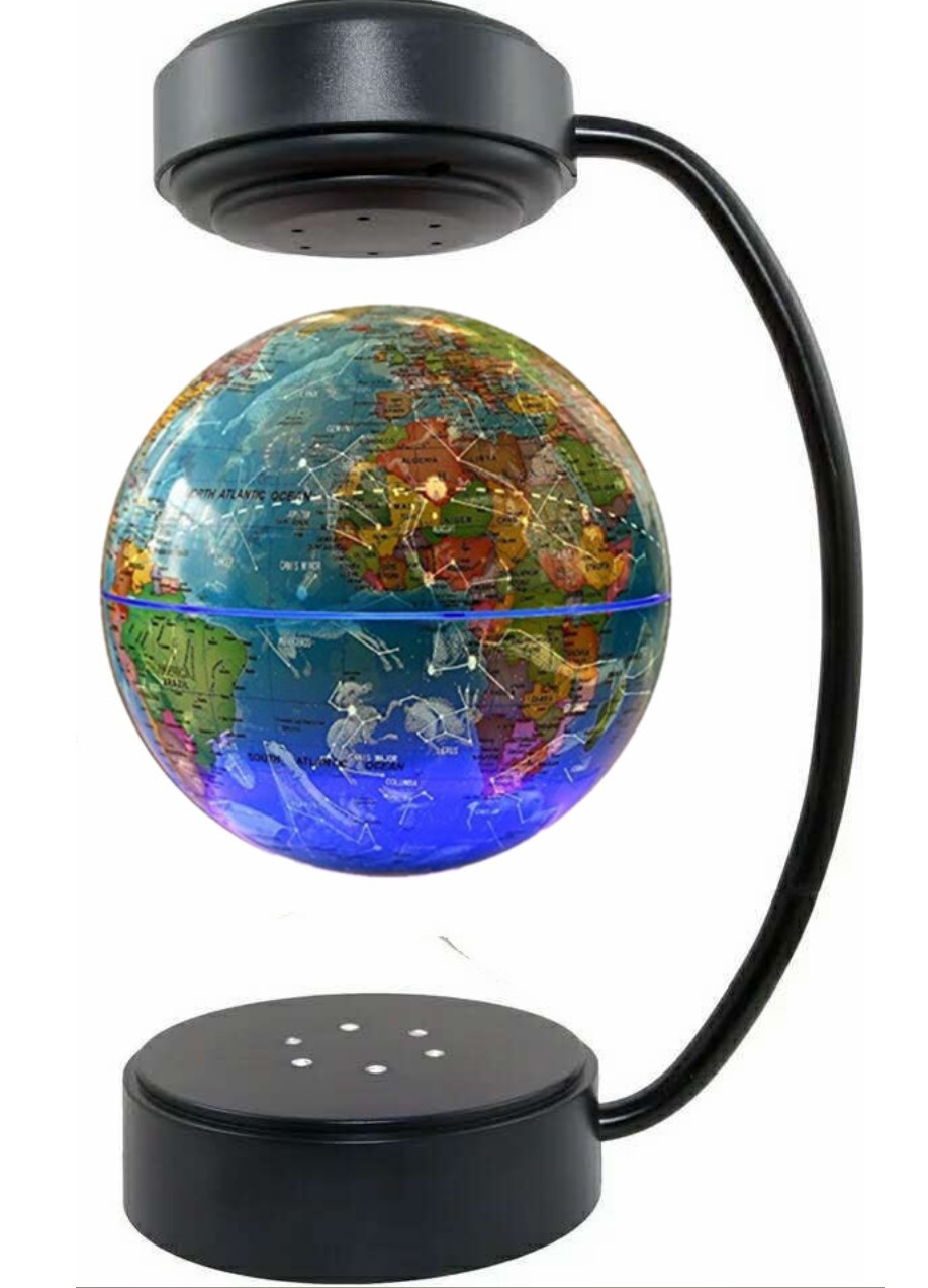 factory sale magnetic levitation floating constellation globe 6inch display racks