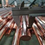 12mm Pure Copper Earth Rod TP1 TP2 2.1293 Solid Copper Round Bar Low Price Per