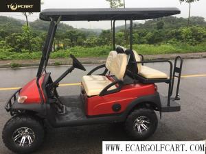 Wholesale Off Road 4 Seater Electric Golf Buggy With Aluminum Chassis , Battery Powered from china suppliers