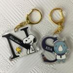 Minimalist Personalized Acrylic Cute Purse Charms Anime Figure Shaped Christmas