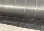 PP Black Woven Geotextile , Soil Stabilization Fabric For Suppressing Weed