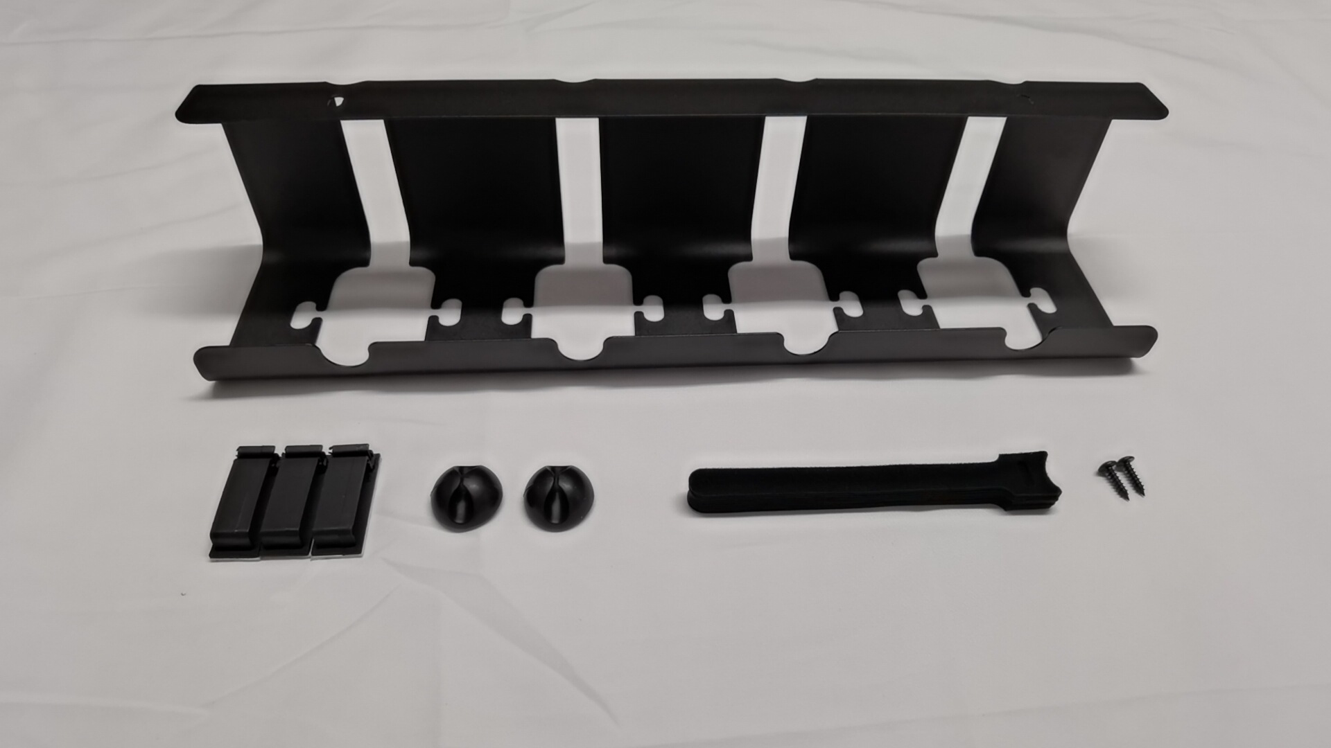 Under Desk Cable Management Tray Metal Cable Tray Basket for Living Room Computer Desk