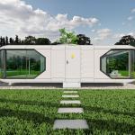 Chinese Design Mobile Space Capsule Durable Container House For Hotel Villa