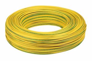 Wholesale Yellow PVC Insulated Copper Wire / 14 Awg Electrical Wire UL1015 Low Eccentricity from china suppliers