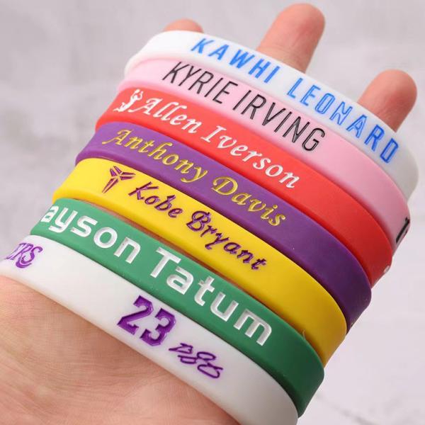 Custom Silicone Wristbands Basketball Football Games Star Ball Promotional Gift
