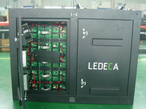 10mm pitch Iron 960*960 Cabinet Outdoor Waterproof LED Advertising Display
