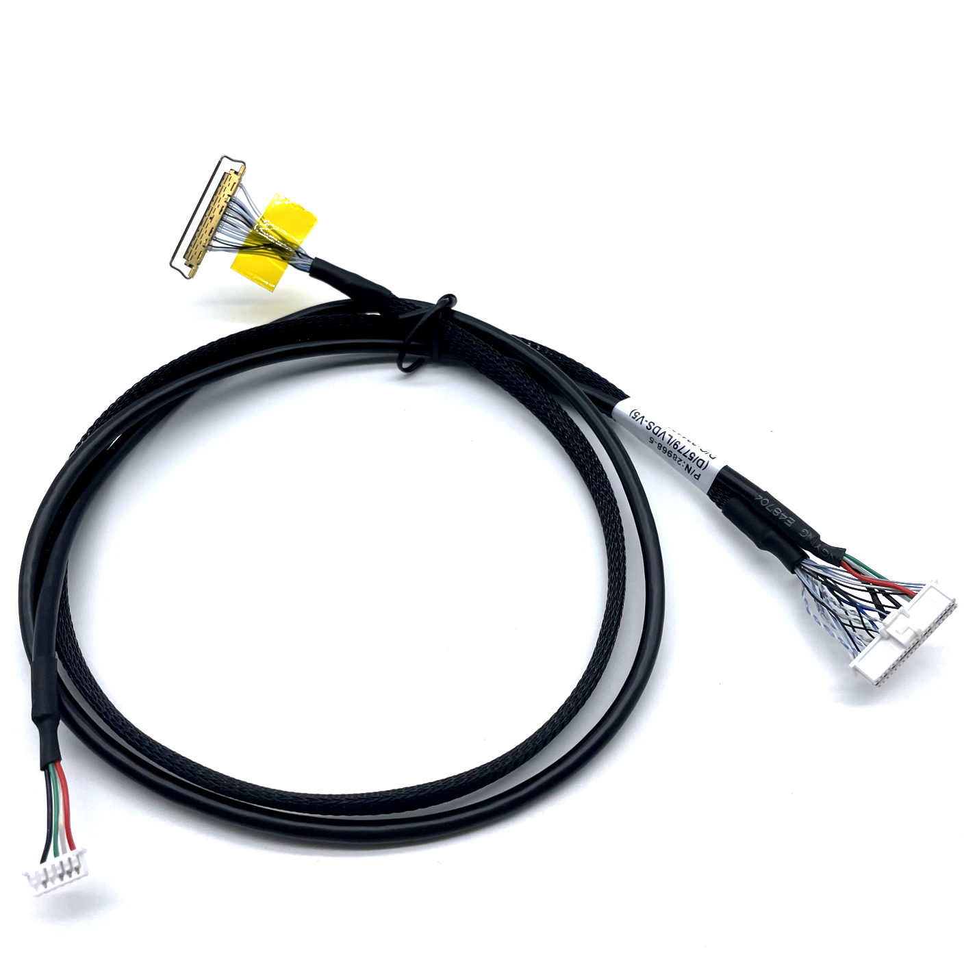Pin Connector Twisted LVDS Cables LVDS Wire Harness Electronic Connection Cable