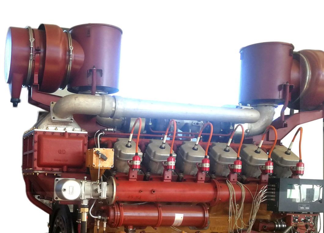 Jinan 500kw Gas Genset Biogas Generator 500GF1-Nk
