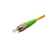 G657A1 Simplex 3.0mm LSZH Fiber Optic Patch Cable Single Mode Yellow Color