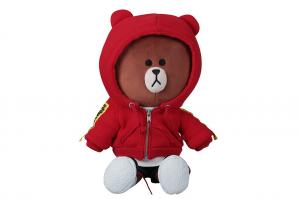 Wholesale Kids Cheer Huggable Grizzly Bear Soft Toy adorable For Christmas from china suppliers