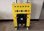 Yellow 12KW Polyurethane Spray Machine Waterproof Heat Insulated PU Foaming
