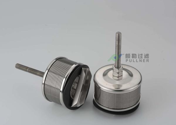 304 316L Stainless Steel Filter Johnson Sieve Tube Backflushing Custom Length