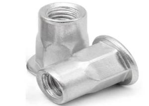 Wholesale M8 Stainless Steel SS304 Metal Nut Double Hex Countersunk Flat Head Rivet Nut from china suppliers