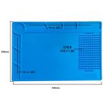 Anti Static Repair Mat Heat Insulation Soldering Pad 650g For Working Platform