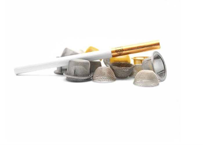 Reusable 60 Mesh Brass Stainless Steel Wire Cloth Titanium Crystal Bowel 0.15mm Wire Dia