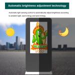 VETO 43-75 Inch Andriods Outdoor Floor Standing Digital Signage Waterproof