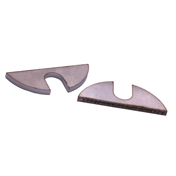 2mm Aluminum Custom - Made Semicircle Groove Laser Cutting Gasket And Washer