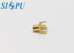 PCB Solder RF Coaxial MCX Female Connector Straight Type