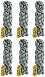 Wholesale Outdoor Braided Climbing Hiking Camping Guy Ropes 50ft/100ft Reflective from china suppliers