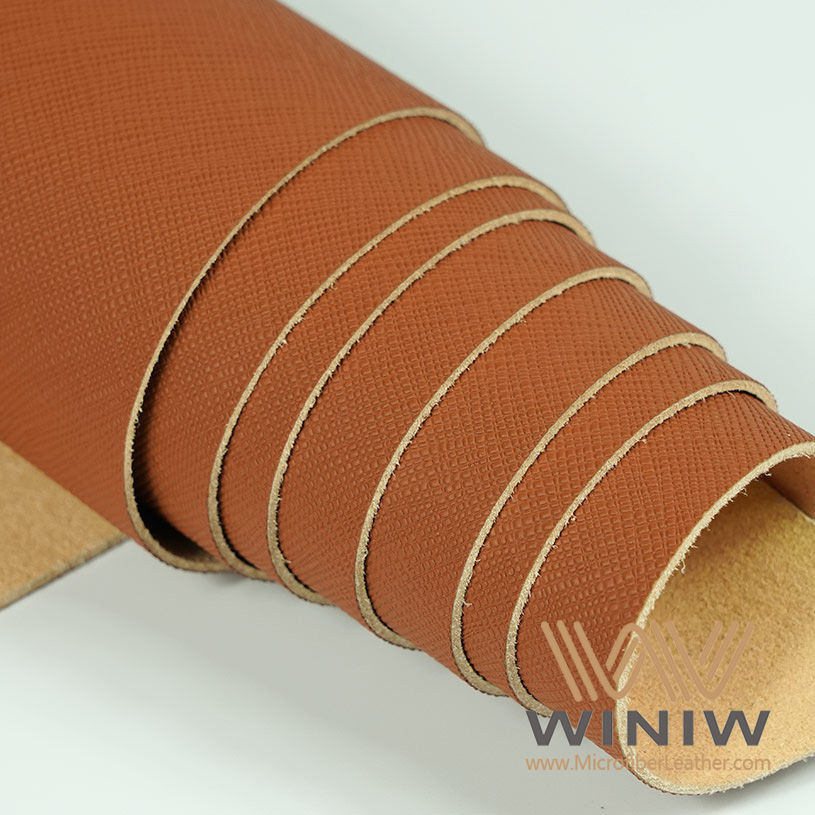 0.8mm-1.6mm thick faux leather for bags Belt Faux Leather