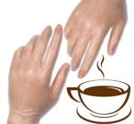 XL Examination Powder Free Vinyl Gloves Non - Allergic Chemical Resistance