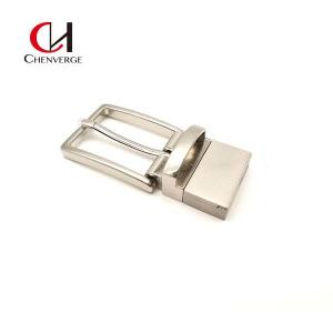 Wholesale OEM Zinc Alloy Reversible Belt Buckles Replacement Thickness 5mm from china suppliers