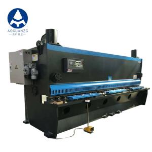 Wholesale Electric Cutting Hydraulic Guillotine Shearing Machine CNC E21s 12*4000 18.5 Kw from china suppliers