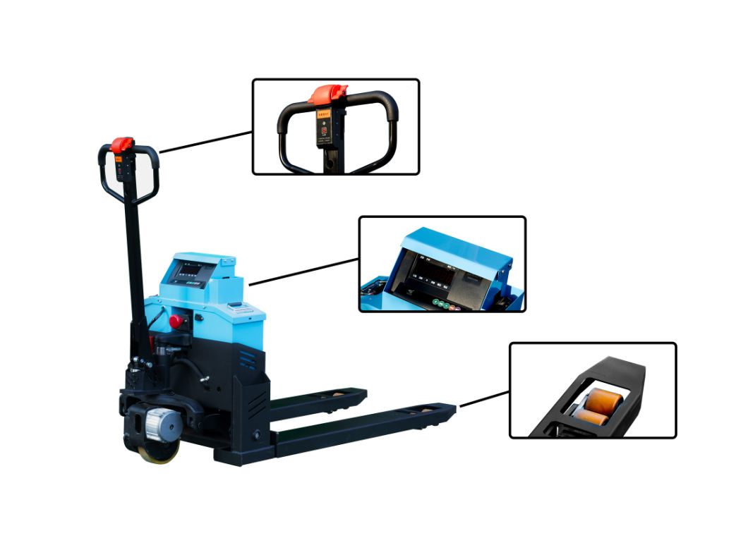 Accuracy 500g Digital Pallet Truck Scale for 2ton Electric Pallet Truck