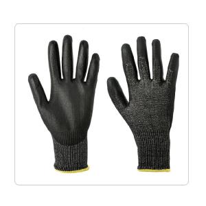 Wholesale Breathable Black PU Palm HPPE Cut Resistant Gloves For Light Industry from china suppliers