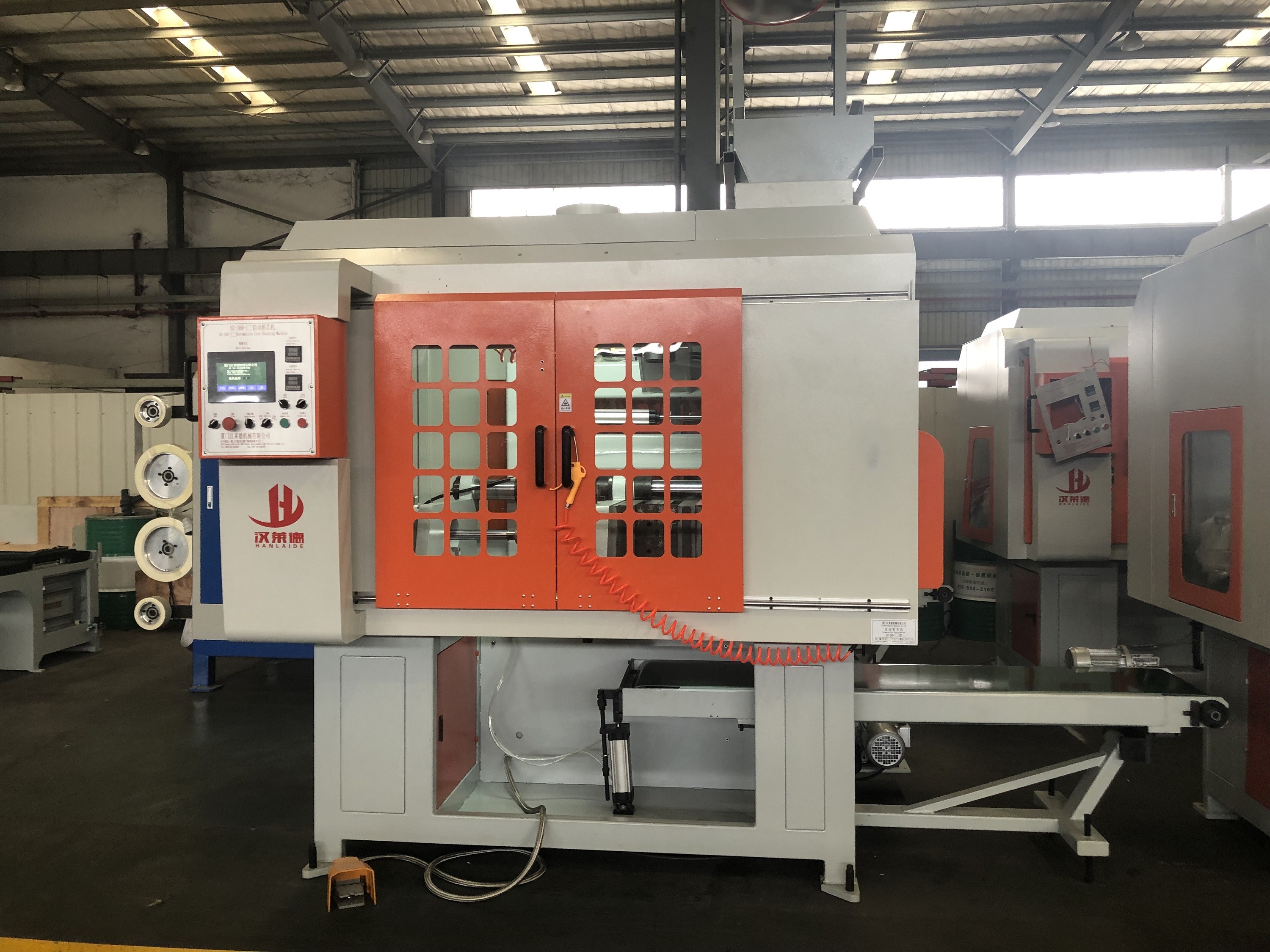 9.6KW Heating Sand Core Shooting Machine For Faucet Casting