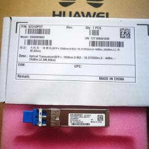 Wholesale Original SFP Huawei SFP+ 10G-1550NM-80KM-SM 02310PVU OSX080N04 from china suppliers
