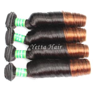 Wholesale Spiral Curl 7A Peruvian Virgin Hair , Raw Human Hair Weave Without Chemical from china suppliers