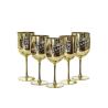Buy cheap Gold Moet Chandon Plastic Coupe Glasses Acrylic Champagne Flutes 15.5oz from wholesalers