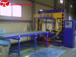 Horizontal Stretch Film Wrapping PLC Control Wood Board Steel & Copper Coil
