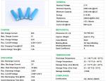 3.7V 18650 Solar Deep Cycle Battery Rechargeable Lifepo4 Li Ion Battery Cells