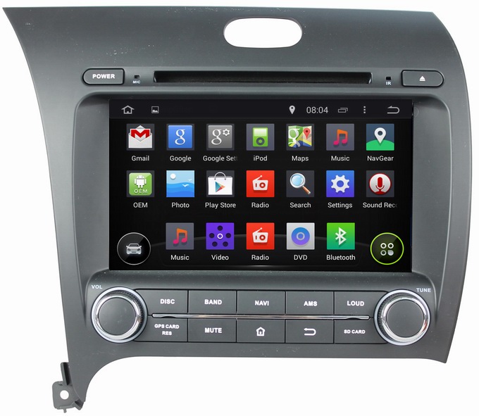 Ouchuangbo Car Stereo System for Kia Cerato /K3 /Forte 2013-2014 Android 4.4 GPS Sat Nav Multimedia OCB-8051D