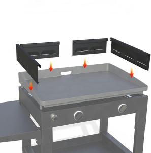 Wholesale Outdoor Cooking Heat Shield Frame Wind Guards for Blackstone 36&quot; Griddle from china suppliers