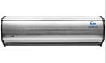 Aluminum Housing Centrifugal Flow Door Air Barrier With Remote Control