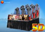Entertainment Luxury 12 Seat 5D Movie Theater With Electronic System