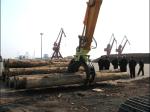 ISO9001 certified excavator hydraulic wood grapple with 360 degree rotation