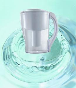 Wholesale Household Pre-Filtration Water Purification Pitcher , Fluoride Water Filter Jug AS Material from china suppliers