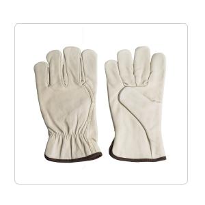 Wholesale Easy Cleaning Driver Cow Leather Safety Gloves from china suppliers