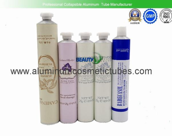 Flexible Airless Aluminum Squeeze Tubes Body Skin Care Hand Cream Cosmetic