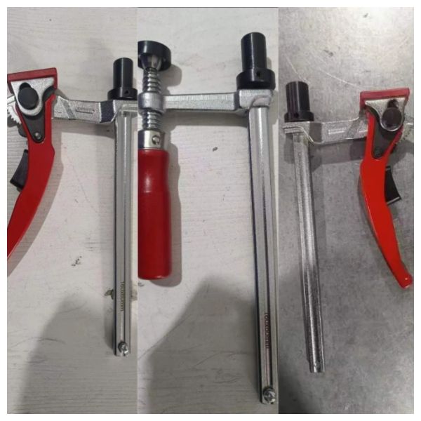 50mm - 500mm Ratchet Fixture Clamp Types For Metal Fabrication