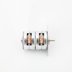 Medical Equipment Electric Stepper Motors , 15mm micro Double Stepper Motor dc