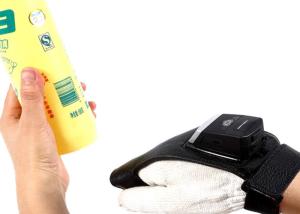 Wholesale 2D Glove Wearable Bluetooth Barcode Scanner Ultra Small Size Lightweight from china suppliers