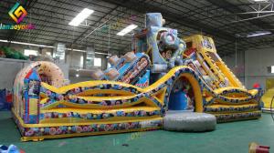 Wholesale Cartoon Inflatable Play Park For Toddlers / Indoor Inflatable Theme Park from china suppliers