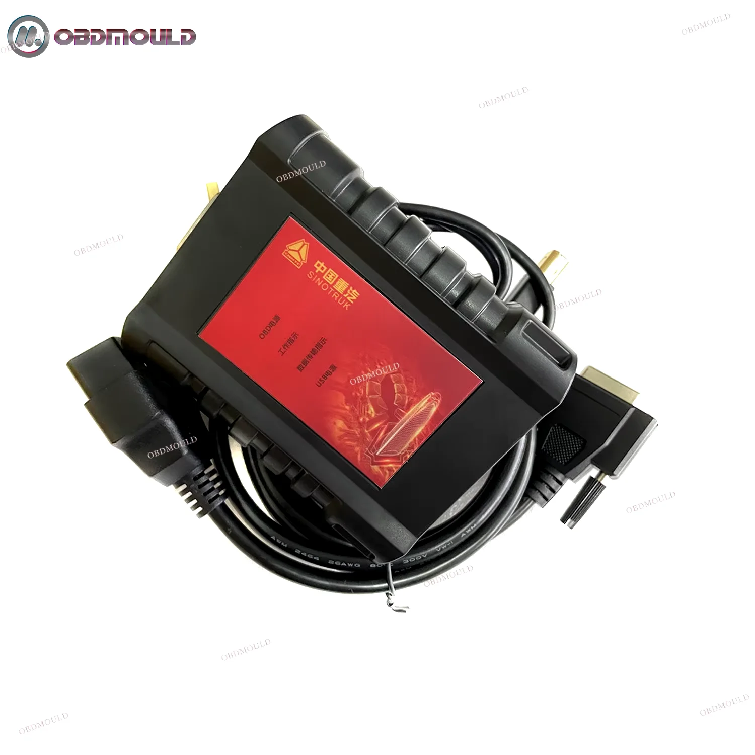 CF C2 Laptop+ Scanner Interface Tool For SINOTRUK HOWO SHACMAN WeiChai Truck Diagnostic
