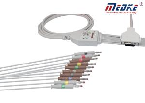 Wholesale Fukuda Denshi Banana 4.0 Undetachable EKG Machine Cable from china suppliers